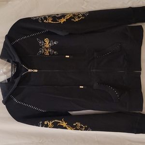 BCBG sport Jacket with rhinestones